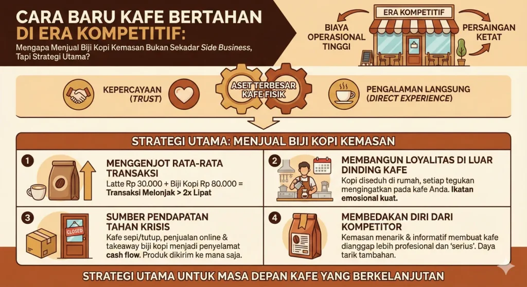Cara Baru Kafe Bertahan di Era Kompetitif