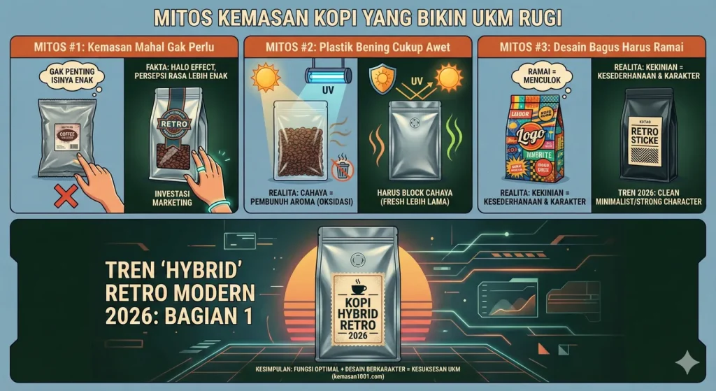 Mitos Kemasan Kopi