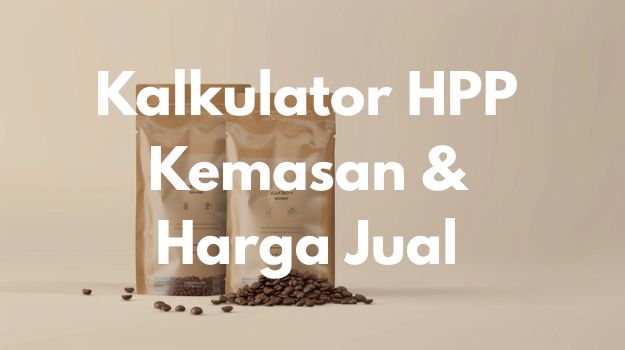kalkulator HPP kemasan & harga jual